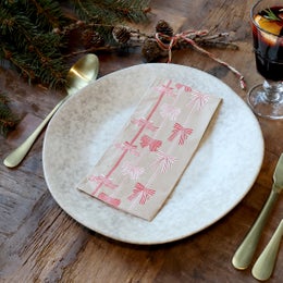 Servetti 40x40cm, rusetti