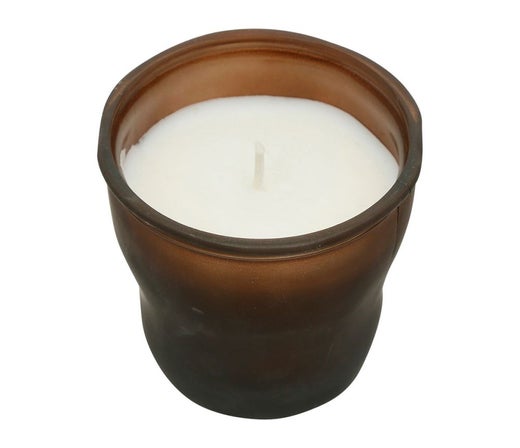 Jasmiinin tuoksuinen kynttil&auml;, ruskea